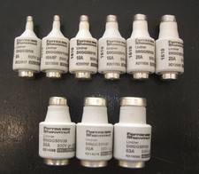 Sicherung Diazed DII DIII 6 A - 63 A, Schraubsicherung je 5 Stück
