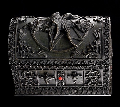 Baphomet schatulle fantasy - -,
