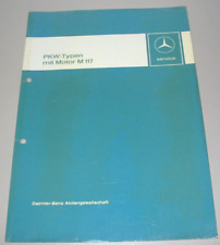 Werkstatthandbuch Mercedes Benz 450 SE SEL W 116 450 SL R 107 V8 SLC Motor 110