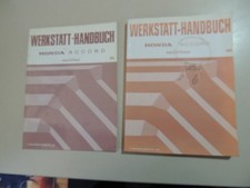 Ergänzungs Werkstatthandbuch Honda Accord  CE7 CE8 CE9  Modelljahr 1996