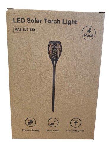 Solar flammenlicht 4er set - flammenlicht,