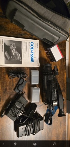 Sony handycam video camera - video, 8