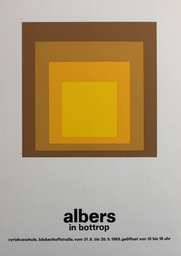 Josef albers farbsiebdruck - josef,
