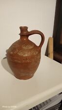 Tonkrug rotbraun antik 