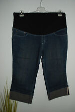 knielange Umstandshose Schwangerschaftshose Schwangerschaftsjeans Jeans 44 46 XL