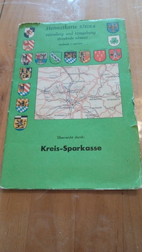 Heimatkarte 101a nürnberg - heimatkarte, 2/101a