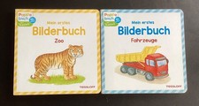Mein erstes Bilderbuch 2 Stück Fahrzeuge + Zoo ab 12 Monate