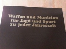 Waffen und Munition für Jagd