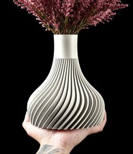 3D Design Blumentopf „Ridged