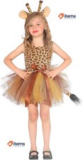 Giraffe Tutu Kleid , Kopfbedeckung Widmann Milano W Party Mode Schwanz