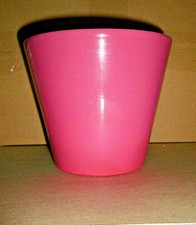 Top - Pflanzkübel - Blumen  - Übertopf - Keramik 12cm hoch , Ø 12cm , pink NEU!