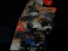 Matchbox Jeep 4 x 4  CJ 7  blau + weiss    Kartonversand  4,70 - 5,35 - 2,70 €