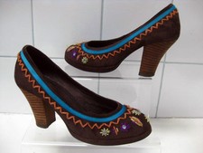 BOHO Pumps 4 37 Wildleder