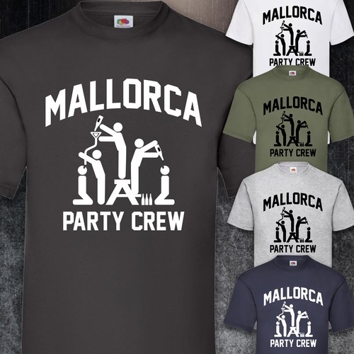 Mallorca party crew - crew, shirt