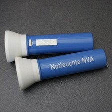 Taschenlampe DDR Blau Weiß