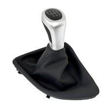 Schaltknauf Hebel kurz Silber