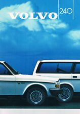 Prospekt Volvo 240 von 1984