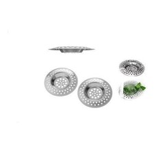 Abfluss-Sieb Edelstahl 2er