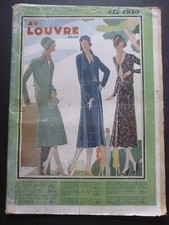 AU LOUVRE Paris - Sommer 1930