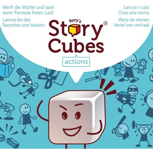 Rory story cubes actions - cubes,
