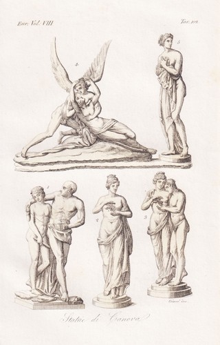 Antonio canova statuen - antonio,