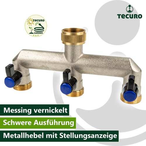Tecuro wege verteilerstück - 3-wege,