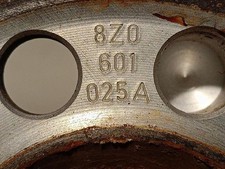 8Z0601025A 5651039 felge AUDI