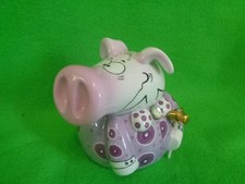 Spardose  Schwein 11 x 10 cm Adam & Ziege von Goebel