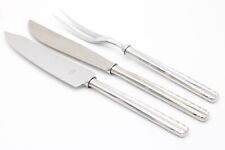 P&S Prinz Kleeblatt ? Serviergabel Messer 3-teiliges Set Besteck Edelstahl
