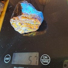 Blauer Bernstein aus Sumatra