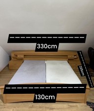 Doppelbett mit Matratzen  