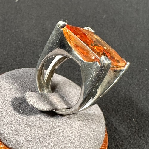 Statement ring damen orange - statement,
