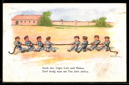 Künstler hoffmann - künstler-ak,