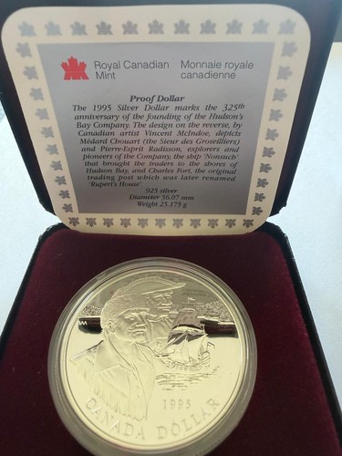 Canada silver dollar 1995 - dollar,