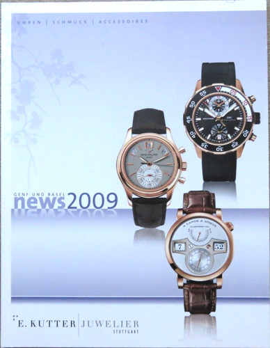 2009 juwelier kutter uhren und - kutter,