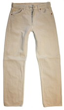 Levis Herren Jeans Hose 501 Regular Straight W29 L30 beige denim Levi's *