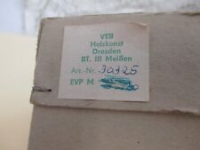 um 1975 VEB HOLZKUNST DRESDEN BT. III Meißen - christl. Krippe DDR-Zeit