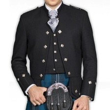 Herren Doublet Kilt Jacke