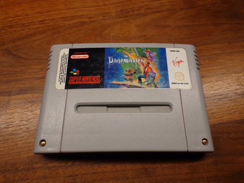 Snes the pagemaster - snes,
