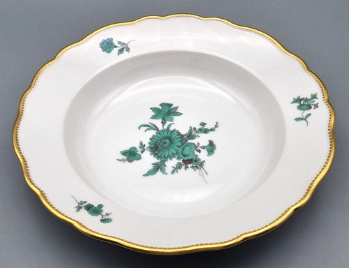 Meissen porzellan suppenteller - meissen,