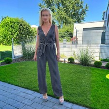 Hosenkleid Schwarz/Weiß | Größe M | NEU mit Etikett