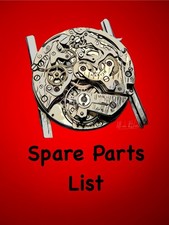 Valjoux 22 - Marvin - 45 Minuten - Ersatzteilliste / 2