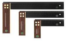 E.C.E Präzisionswinkel Schreinerwinkel Tischler Winkel Palisanderholz 