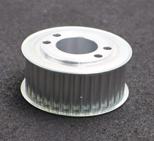 Aluminium Zahnriemenscheibe toothed pulley mit beidseitigen Bordscheiben