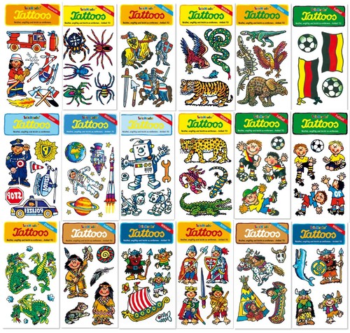 Jungen tattoos tattoo - tattoo, set