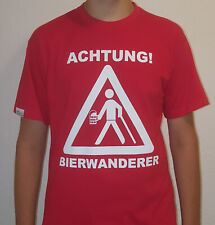 T-Shirt in rot Herrentag M Bier Brauerei Vatertag Funshirt Geschenk Oberfranken