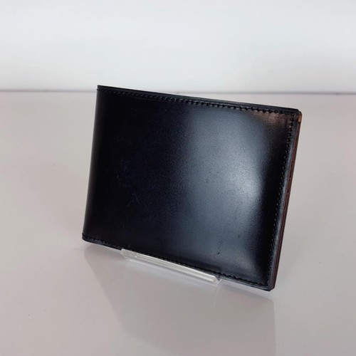 Ganzo cordovan leather bifold - ganzo,