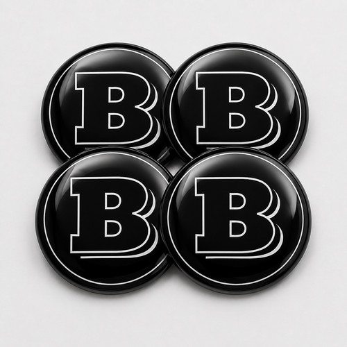 Brabus nabendeckel - 4x,
