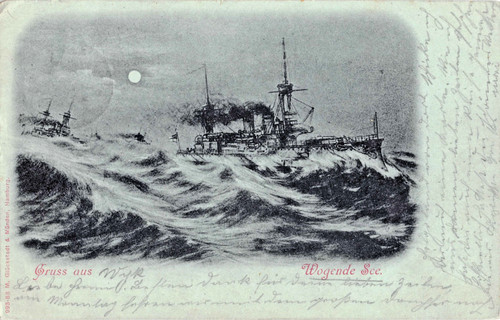 Schiffe und wogende - schiffe, 1898