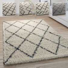 Hochflor Teppich Wohnzimmer